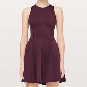 Lululemon Off The Court Dress 6 Dark Adobe